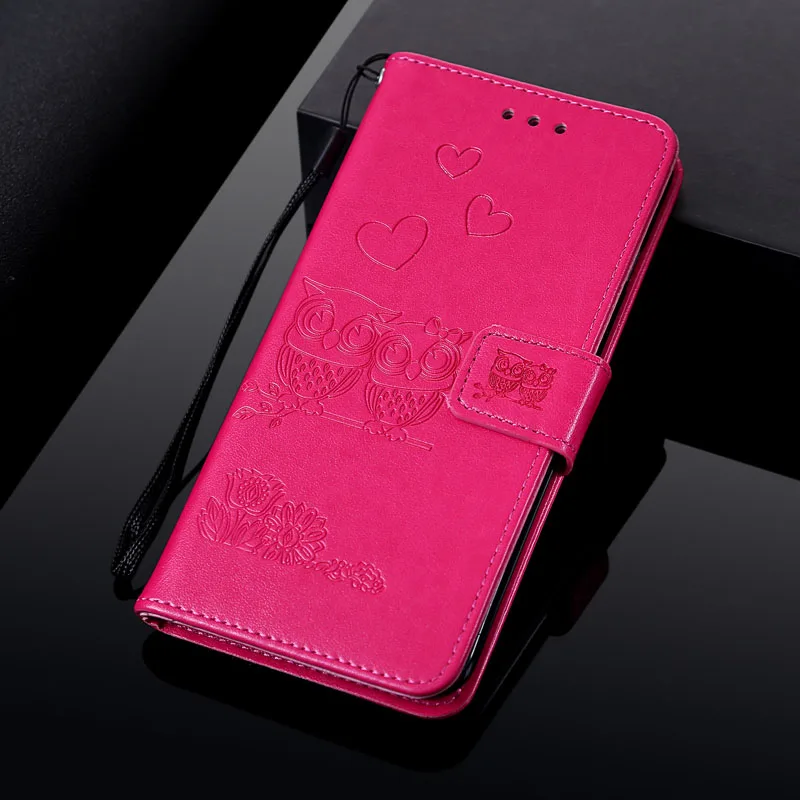 Чехол с откидной крышкой с 3D совой для Xiao mi Red mi 7A 8 8A Note 7 8 Pro K20 Pro mi 8 9 Lite A3 Lite CC9 CC9E чехол-кошелек