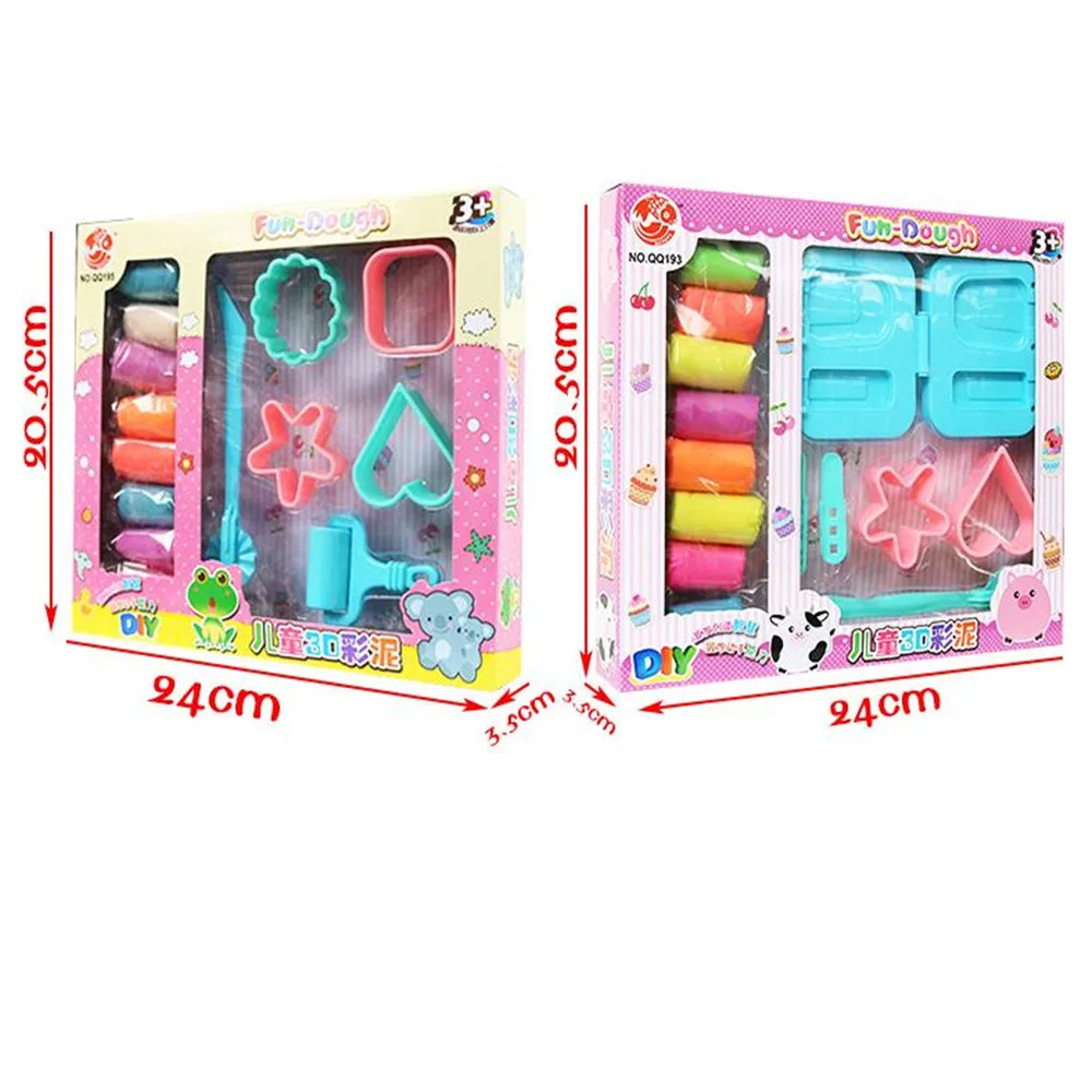 Дети цветной Пластилин Play-Doh модель инструмент игрушки 3D инструменты для пластилина Playdough набор инструментов для работы с полимерной глиной формы Улучшенный Набор Обучающие игрушки грязь DIY набор подарок