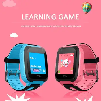

S4 Waterproof Kids Phone Smart Watch Toys Children Watch Monitor Positioning SOS Camera For Android IOS Phones Locator