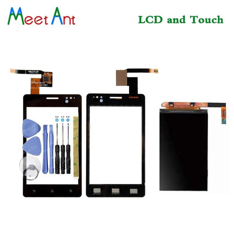 Новый высококачественный 3 5 ''для sony Lotus Xperia Go ST27i ST27 ЖК-дисплей с сенсорным