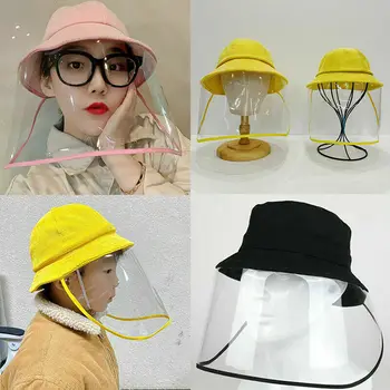 

Anti Flu Protection Hat +Mask Protective Anti-spitting Anti Dust Hat Face Cover Outdoor Fisherman for Kids Adult Windproof Cap