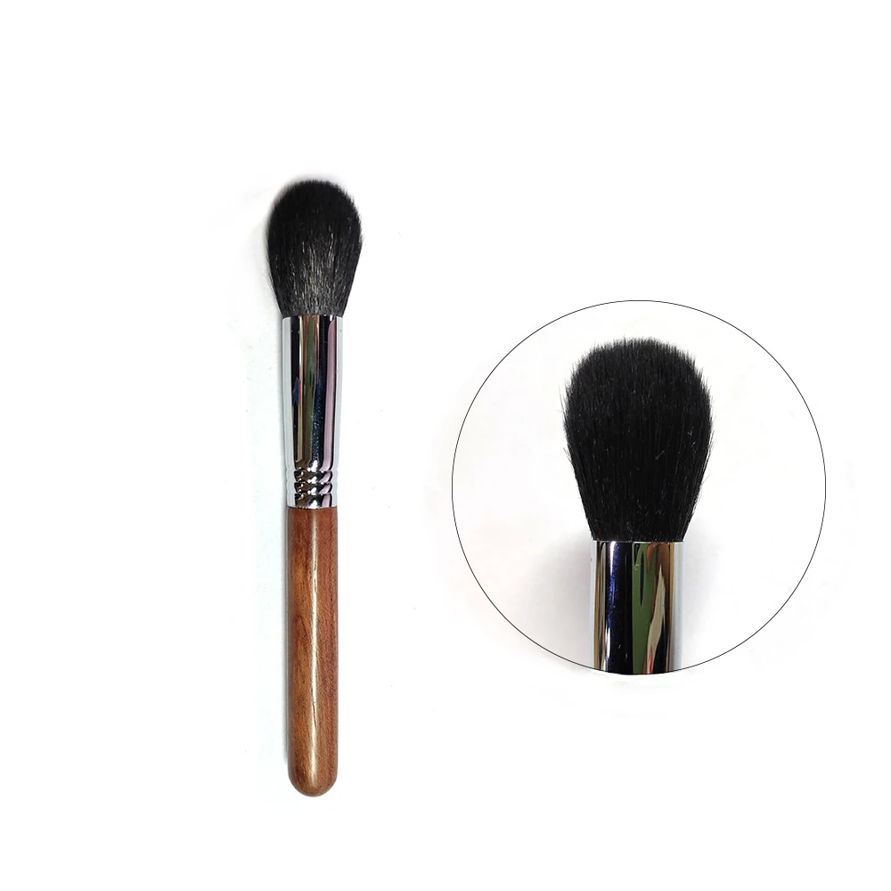 

1Pcs Powder Brush Tapered Highlight Brush Goat Hair Highlighter Contour Precision Blusher Make up Brush pinceis de maquiage