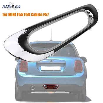 

Rear Fog Light Grille Tail Fog Lamp Frame Cover Trim For BMW MINI F55 F56 Cooper B36 B38 One Cabrio F57 Chrome Case Finisher