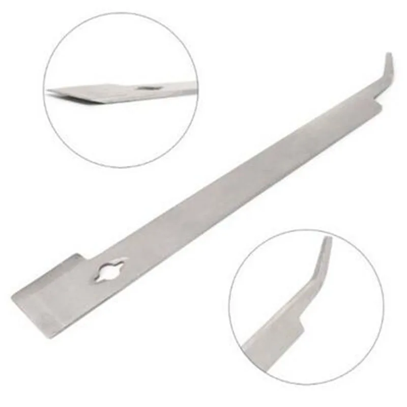 

Beekeeper J Shape Silver Hive Bee Hook Equipment Scraper Tools 11.42''x1.38''