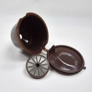 

Machines Coffee Capsules Kitchen Supplies 10pcs Set Refillable Pods Cups