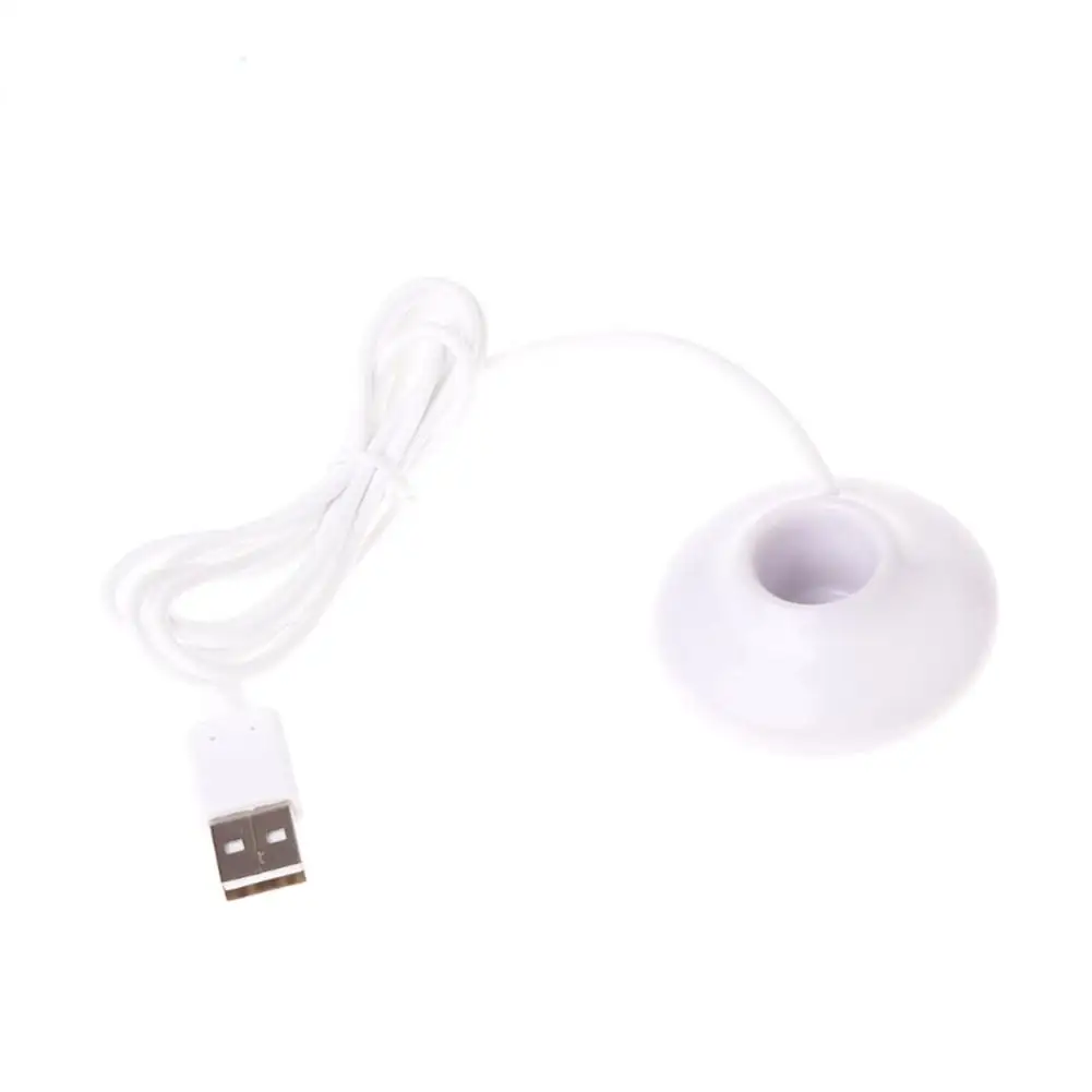 Мини-портативный usb-увлажнитель воздуха с пончиками, очиститель воздуха с ароматом Diff, безопасное использование пара для домашнего использования, распылитель для ароматерапии - Цвет: White