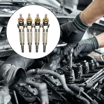 

4PCS Car Heater Glow Plugs 11-12V 8.5A Car Glow Plugs Accessories for MITSUBISHI /SHOGUN MITSUBISHI /PAJERO Dropshipping