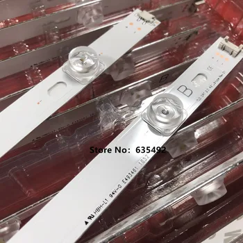 

New Kit 8pcs LED strip Replacement for LG LC420DUE 42LF652 42LB5500 INNOTEK DRT 3.0 42 inch A B 6916L-1710A 6916L-1709A