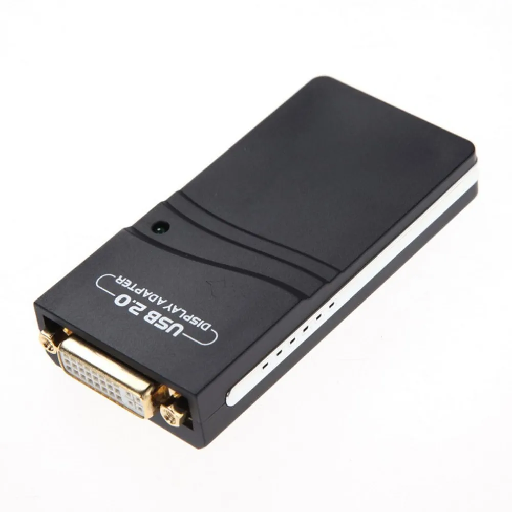 USB 2,0 к VGA графика адаптер для дисплеев до 2018x1152 пикселей(10096) Видео постоянного тока разъем