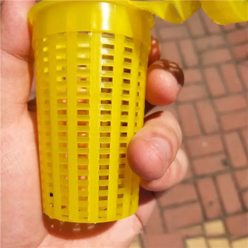 

Fish Feeder Yellow Fish Cage Crab Cage Shrimp Cage Bait Cage Plastic Fishing Net Fishing Net Bait Cage Accessories