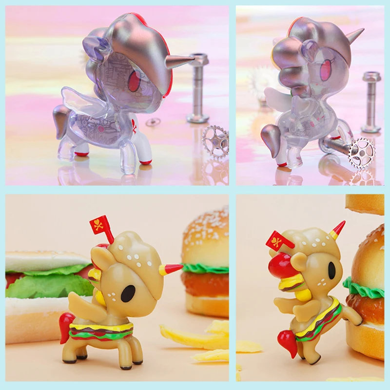 Оригинальный Tokidoki Единорог 7 го поколения глухая коробка аниме фигурка игрушка с