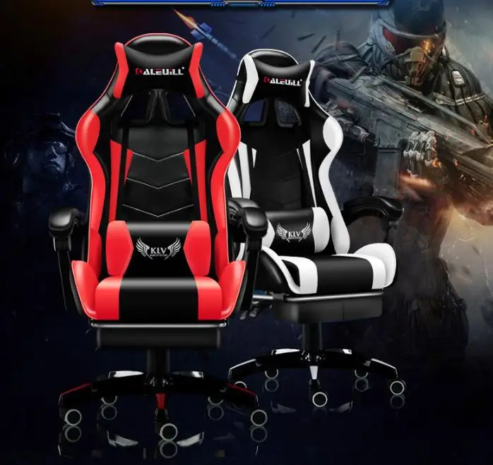 Professional Computer Chair LOL Internet Cafes Sports Racing Chair WCG Play Gaming Chair Office Chair armchair with footrest Professional Computer Chair LOL Internet Cafes Sports Racing Chair WCG Play Gaming Chair Office Chair armchair with footrest