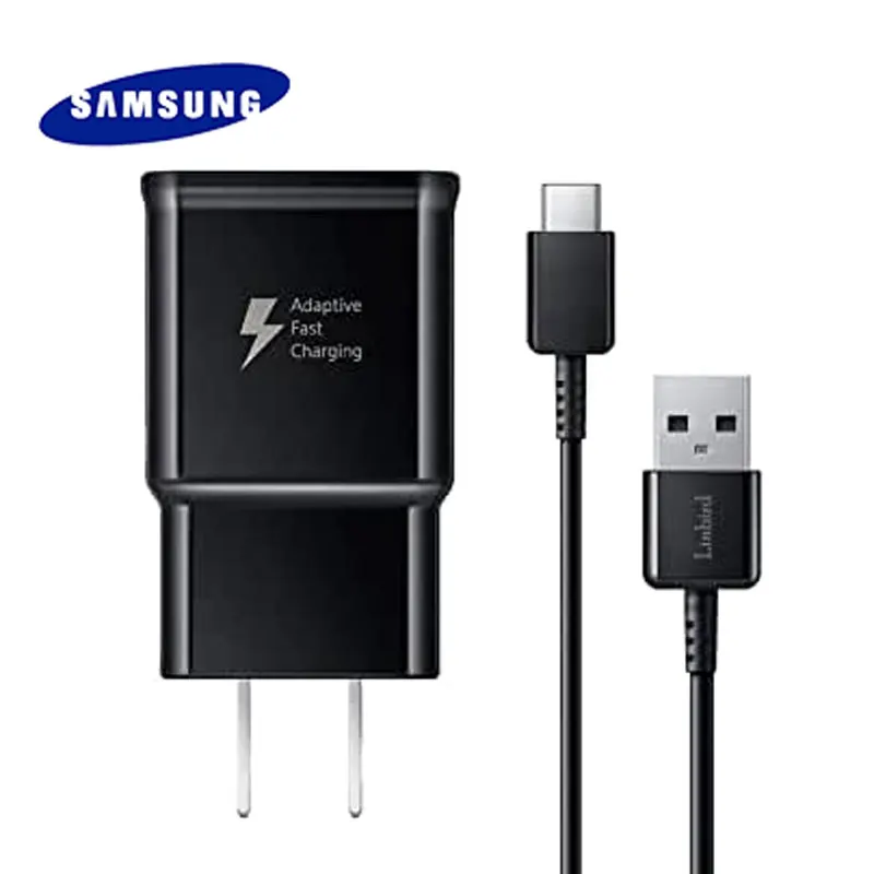 

15W Samsung Adaptive Fast Charger Adapter 15W AFC USB 3.0 Type C Data Cable For Galaxy S8 S9 S10 Note 8 9 10 A50 A60 A70 A80