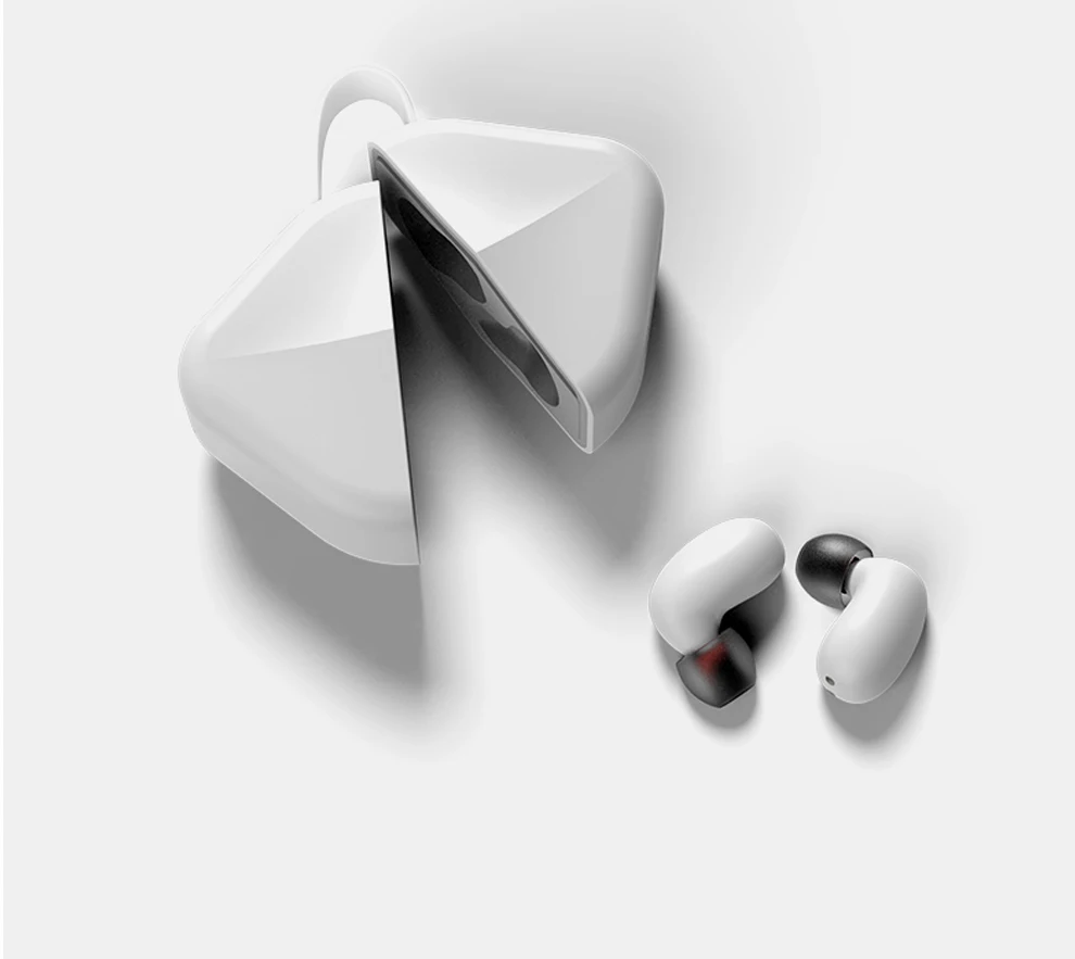 B6 white Whizzer B6 IPX7 водонепроницаемый обновление TWS наушники беспроводные наушники Bluetooth 5,0 Поддержка Aptx/AAC 45h время воспроизведения для iOS/Android - Цвет: B6 white