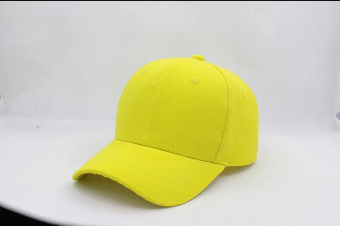 Yellow Бейсбольная кепка под заказ DIY логотип плоская кепка хип-хоп ребенок и взрослый печать вышивка бренд спортивный блок памяти шляпа высокого качества Snapback - Цвет: Yellow
