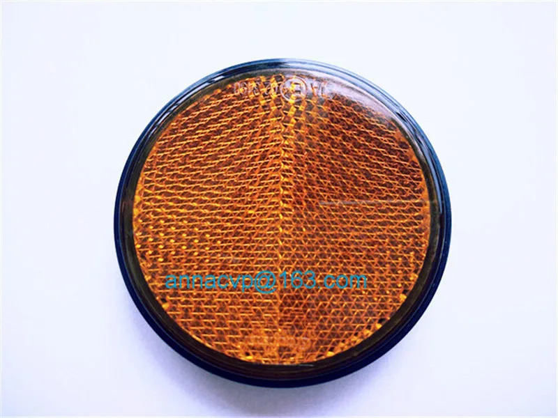 trailer reflector round amber 12_副本