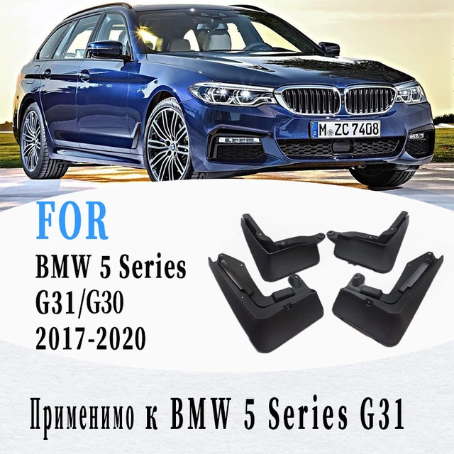 Bavettes pour BMW Série 5, G30, G31, Garde-boue, Garde-boue, Garde