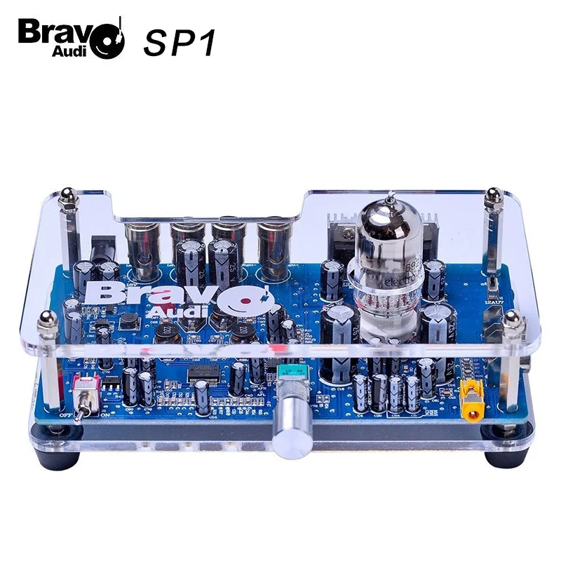 Bravo Audio SP1 12AU7 стереоусилитель для наушников класса А | Электроника