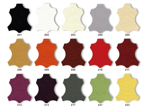 leather color chart