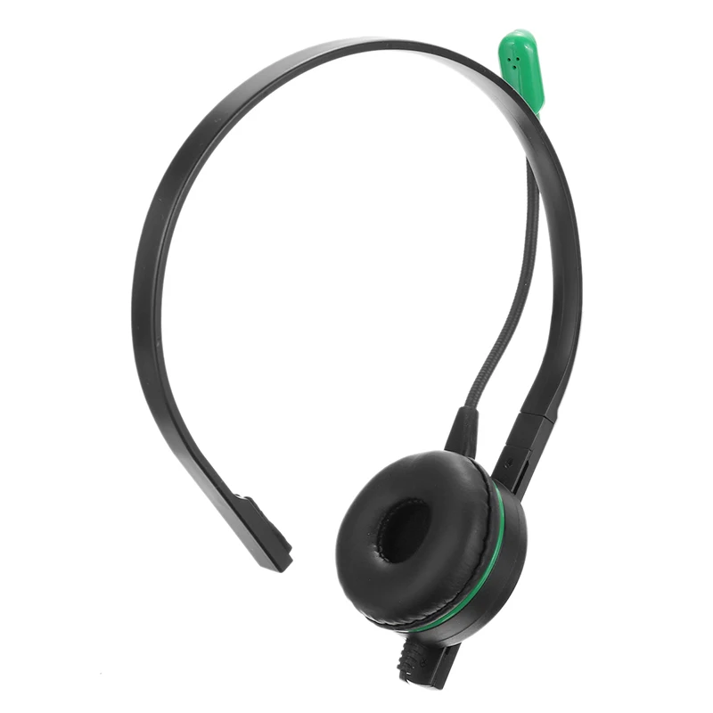 Черные наушники Mayitr односторонняя игровая гарнитура с микрофоном для XBOX ONE PlayStation