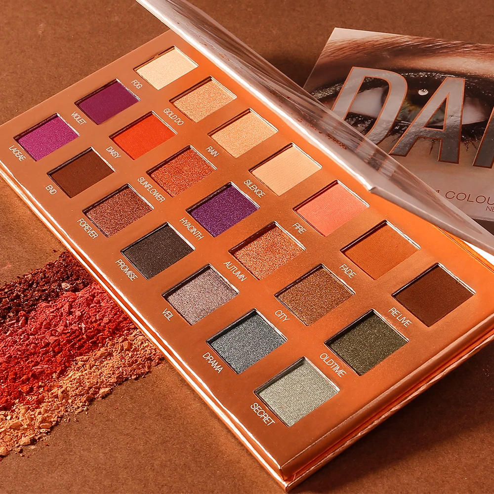 

O.TWO.O Eyeshadow Palette 21 Color Matte Shimmer High Pigmented Eye Shadow Powder Makeup Long Lasting Glitter Eyes Cosmetics