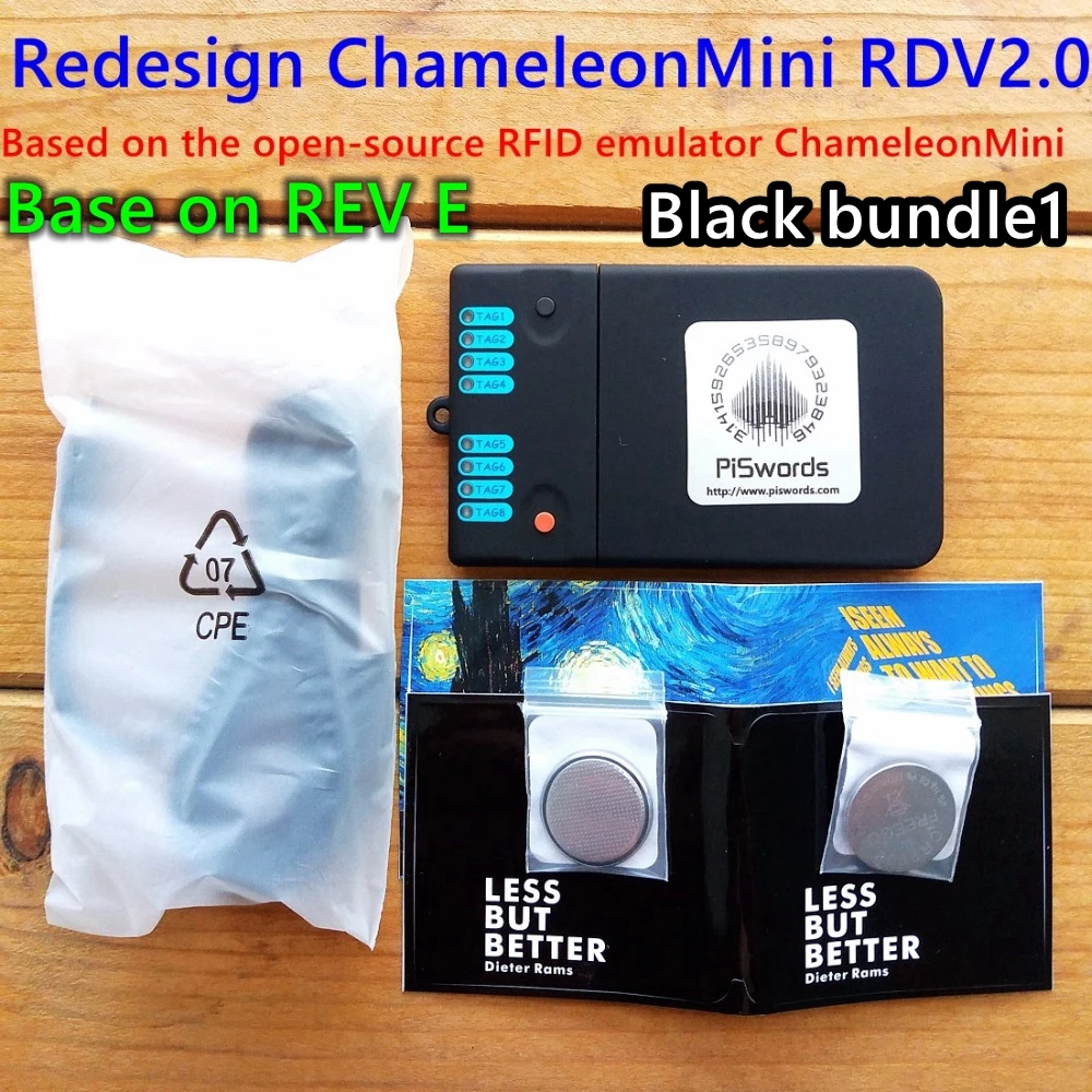 Многофункциональный Бесконтактный эмулятор смарт карты Piswords Redesign ChameleonMini REV E G