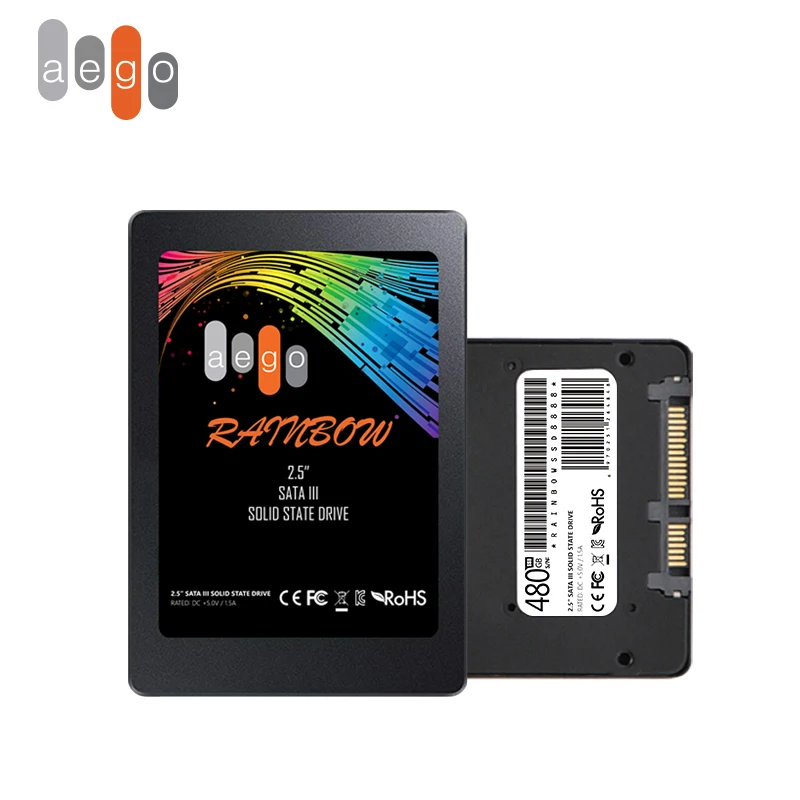 AEGO Высокое Качество SSD 120 GB 240 480 ГБ встроенной твердотельный диск SATA3 жесткий для