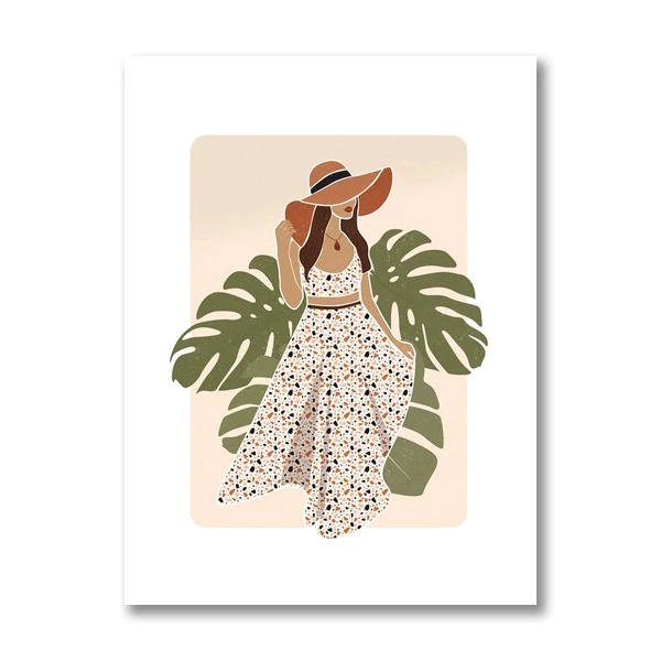 Boho-Abstract-Woman-Plants-Prints-Terracotta-Rainbow-Landscape-Burnt-Orange-Painting-Gallery-Wall-Art-Pictures-Living (6)