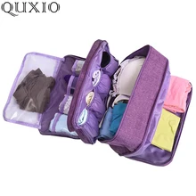 Женское нижнее белье для хранения лифчиков Водонепроницаемая дорожная сумка Косметика ящик Органайзер для одежды шкаф тканевая сумка аксессуары WYQ01