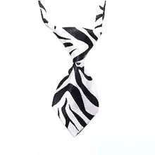 

Fashion Tie Good Craftsmanship Skin-friendly Plaid Adjustable Collar Adorable Dog Puppy Necktie Collar for Pet Grooming