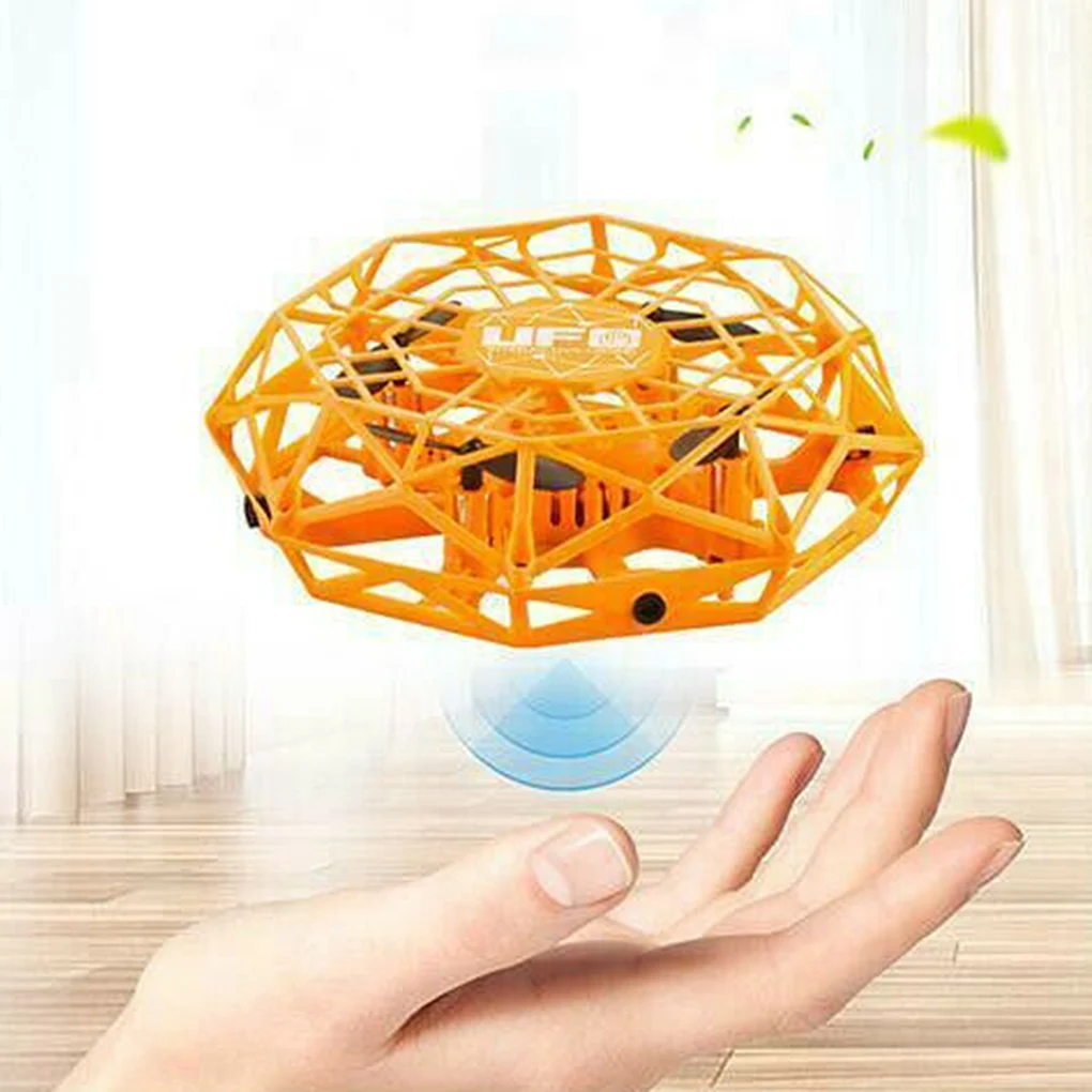 Mini Drone UFO Hand Operated RC Helicopter Quadrocopter Dron Infrared Induction Aircraft Flying Ball Toys For Kids Mini Drone UFO Hand Operated RC Helicopter Quadrocopter Dron Infrared Induction Aircraft Flying Ball Toys For Kids