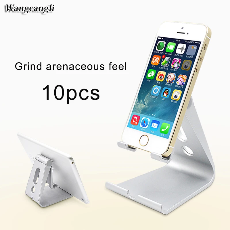 

wangcangli 10pcs Rotating tablet phone holder for iphone Universal cell desktop stand for phone Stand mobile support table