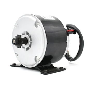 

350W 24V/36V DC Electric Brushed Motor 2700RPM Chain Electro Motor For E BIKE small Electric motorcycle Electric Scooters