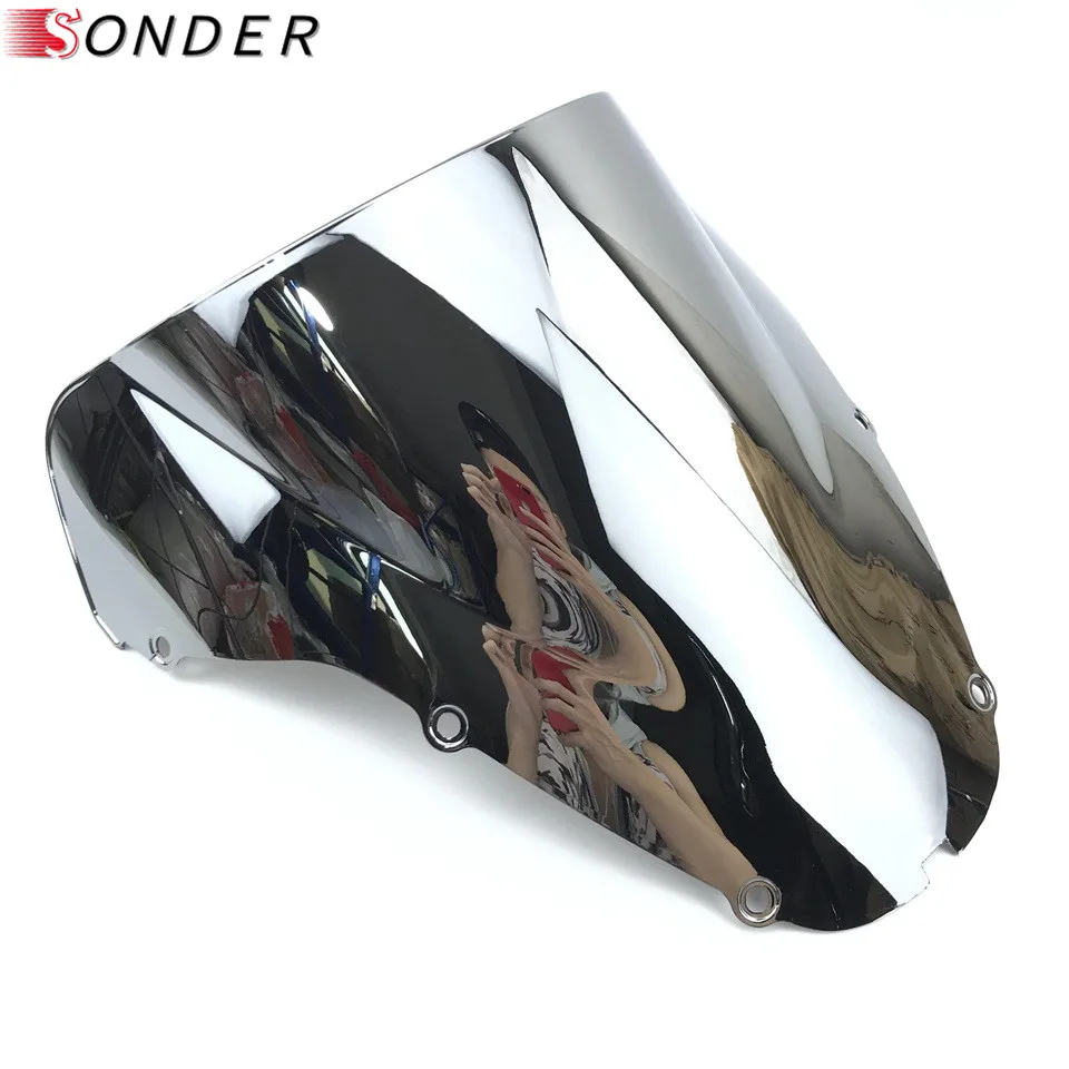 High-Quality Motorcycle Windshield Windscreen Double Bubble For Honda CBR929RR CBR929 RR 929RR CBR 929 CBR900RR 900 RR 2000 2001