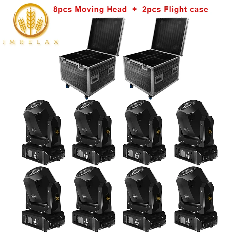 IMRELAX 8pcs Double GOBO Wheels (fixed GOBO + rotating GOBO) 90W LED