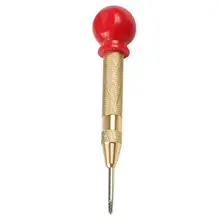 

Automatic Center Pin Punch Spring Loaded Marking Starting Holes Tool Wood Press Dent Marker Carpenter Metal Drill Tool 128mm