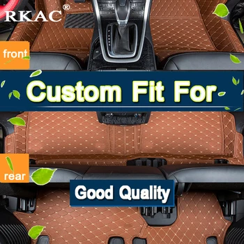 

RKAC Custom fit 3D Car floor mats for Toyota vxr carpet floor liner 7 SEATS WATERPROOF GOOD QUALITY leather