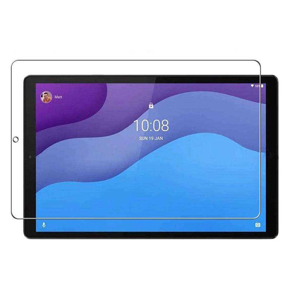 Protector de pantalla de vidrio templado 9H para Lenovo Tab M10, 2ª generación, 10,1 pulgadas, TB-X306F, X306X, antihuellas dactilares, HD, película protectora transparente