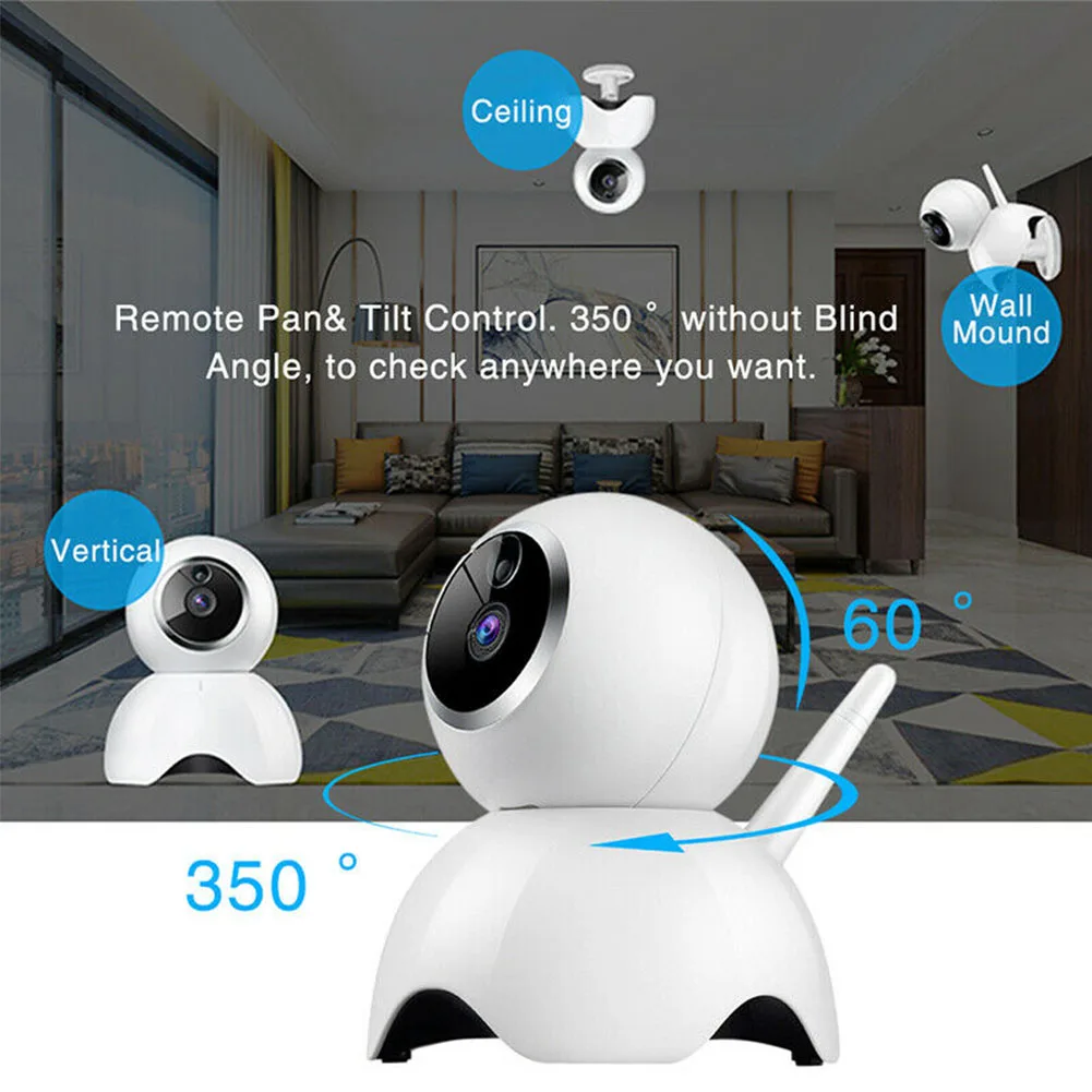  Lan Network Night Vision Smart IP Camera APP Support Two Way Audio Mini IOT HD Indoor Reomotely Vie