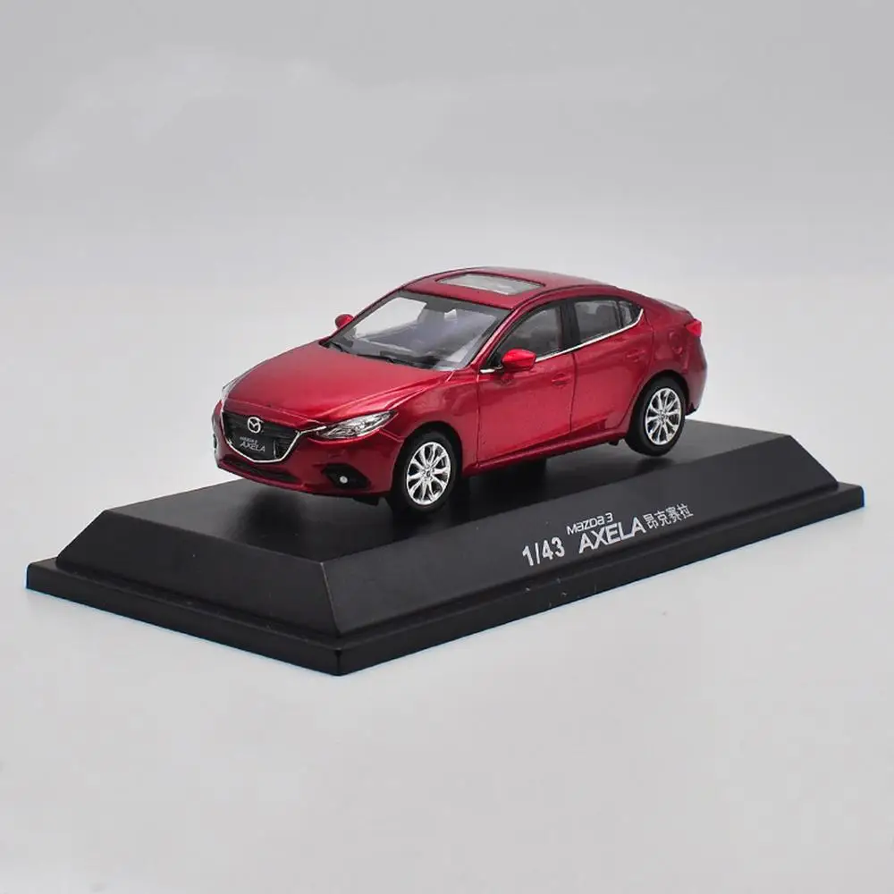 Масштаб 1/43 MAZDA 3 AXELA красная литая модель автомобиля коллекционная игрушка