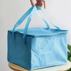 2 шт. сумка с двойной подкладкой, портативная многофункциональная сумка для льда, большая емкость, Изолированная для торта, товары для