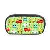 Cartoon Fire Truck Excavator Crane Cosmetic Case Pencil Bag Kids Stationary Bag Engineering Vehicle Pencil Box School Supplies 3