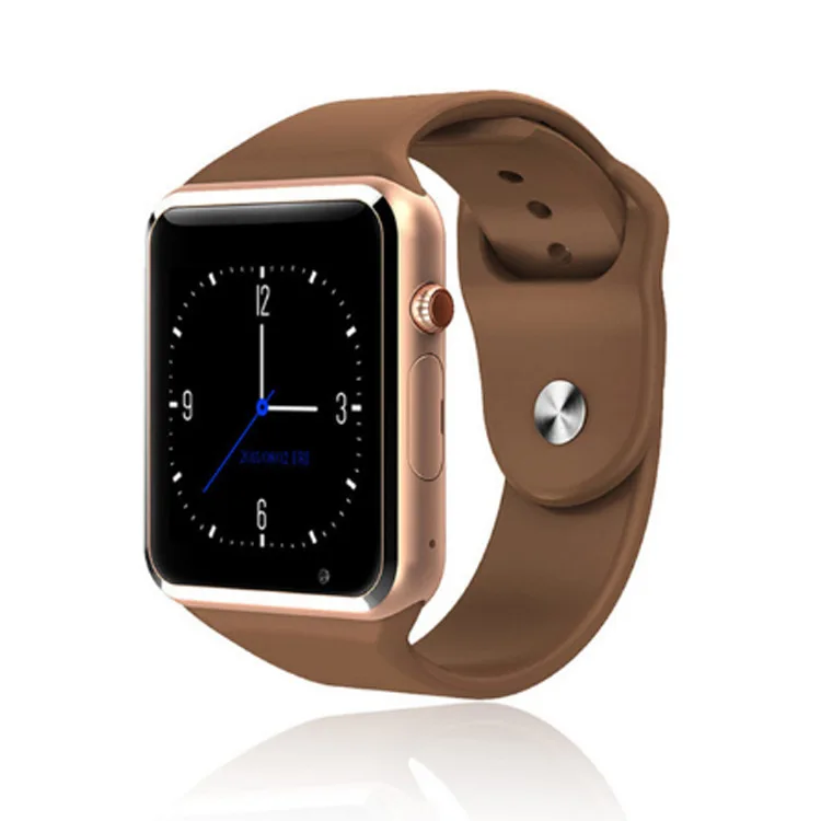 Золотой A1 Smart Watch For Children Kids Baby Watch Phone 2G Sim Card Dail Call Touch Screen Waterproof Smart Clock Smartwatches - Цвет: Золотой