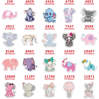 

2020 new arrival Free shipping 30 pcs/package printed resin planar flat-back resins for Hair Bow Decoration PR230