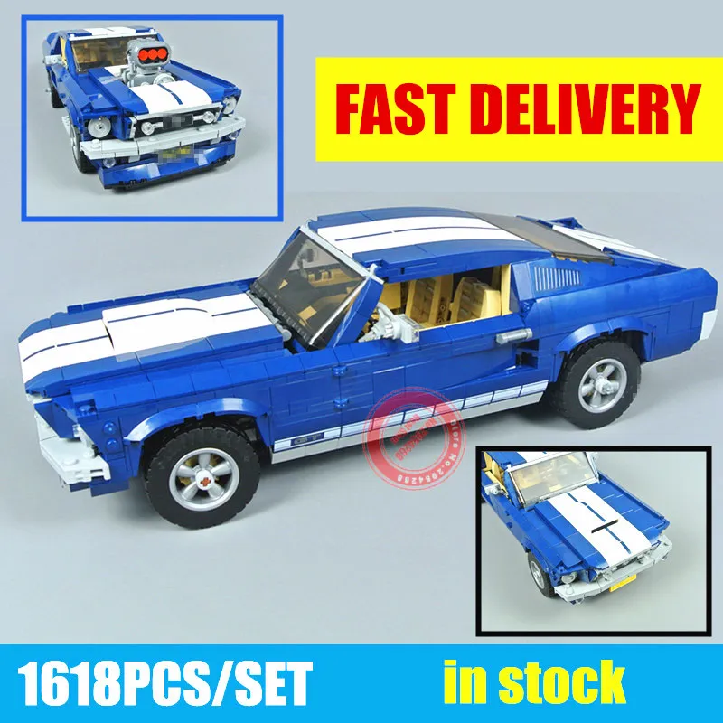 Новый гоночный автомобиль Mustang F 150 Raptor Pickup Fit Technic грузовик городская Модель