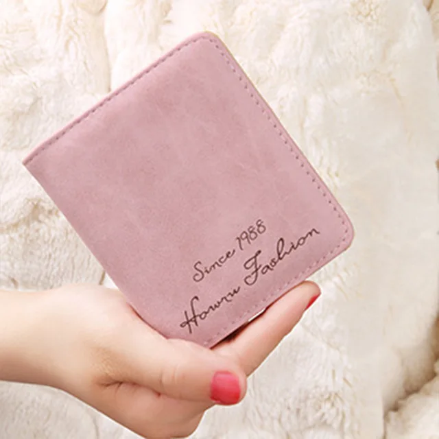 Женский кошелек, кожаные кошельки, модный бренд, роскошный, тонкий, длинный, двойной, многофункциональный держатель для карт, женский клатч, кошелек, женский кошелек - Цвет: Pink1