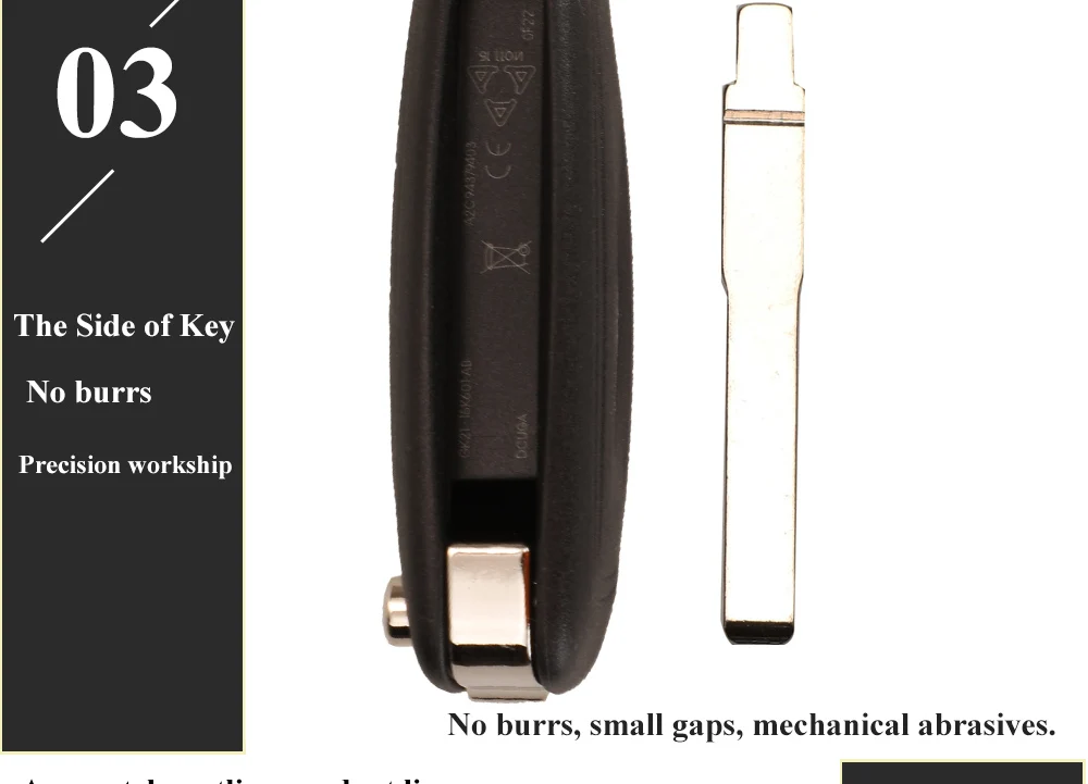 Keyforkess ricambi originali GK2T-15K601-AB /AA per Ford Transit TOURNEO 2015 433MHz ID49 PCF7945P Flip telecomando per auto - H489395f1d62c448ba4dfa7b67047525b7