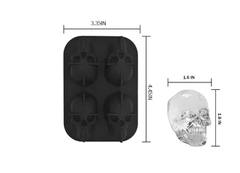 

Skull Ice maker Household appliances skull ice cubes DIY Cocktails Skull Ice Mold Skull Ice Cube Tray