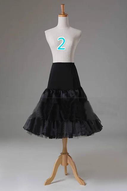 Black Bridal Petticoat Crinoline Underskirt Hoop/Hoopless/Mermaid/Fishtail 2