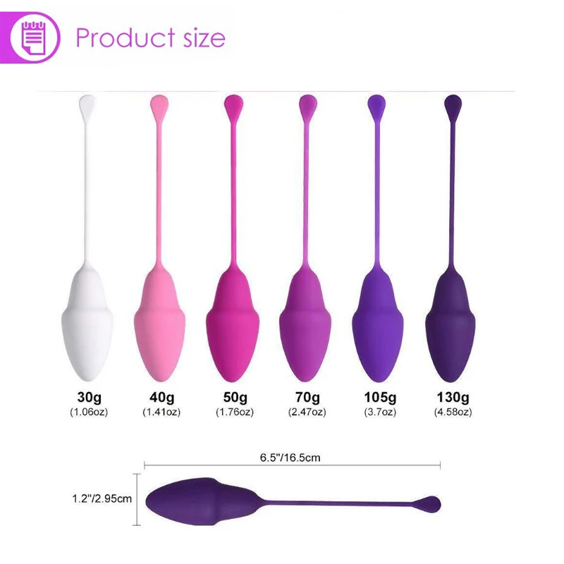 6pcs Sets Geisha Balls Sex Product for Adults Women Chinese Vaginal Balls Kegel Tighten Exercise Balls Vagina Shrinking Sex Toys 5